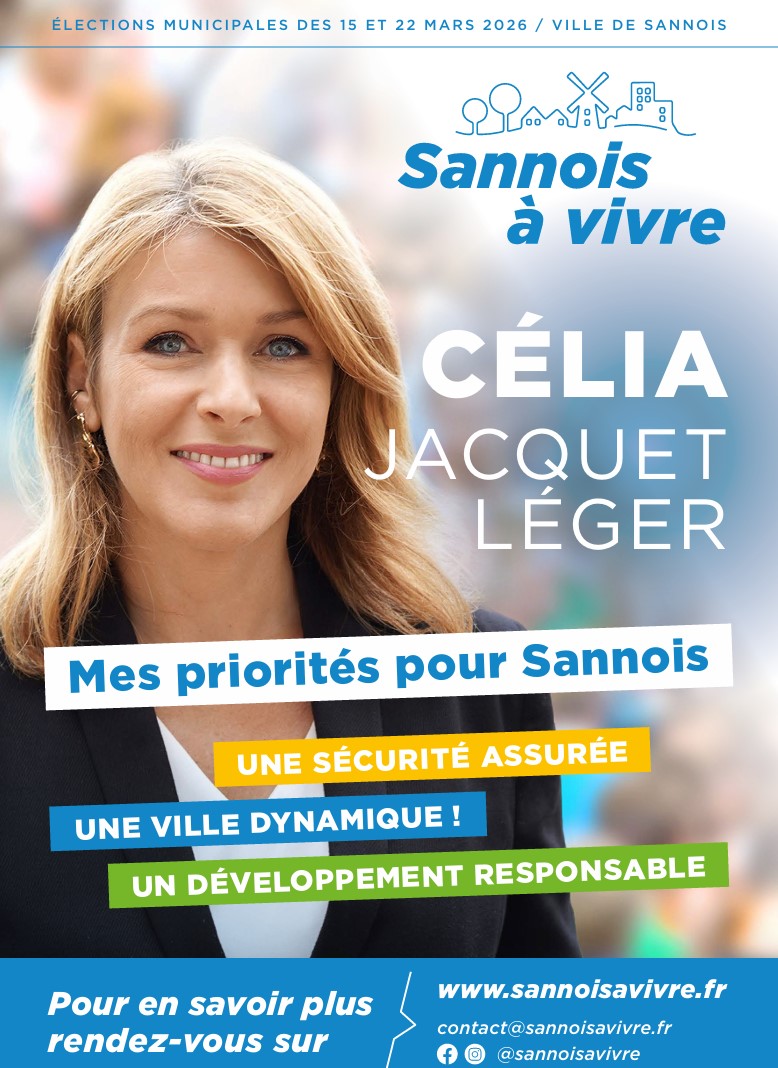 Flyer verso Sannois à Vivre 2026
